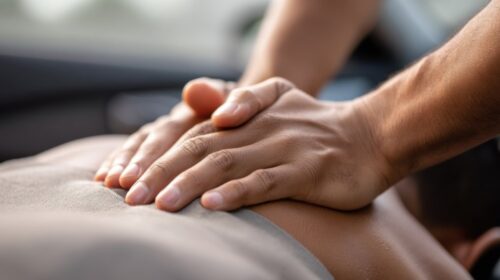 Mindful Healing Touch Professional Therapeutic Massage Demonstrating Holistic Wellness Techniques for Stress Relief and Body Restoration
